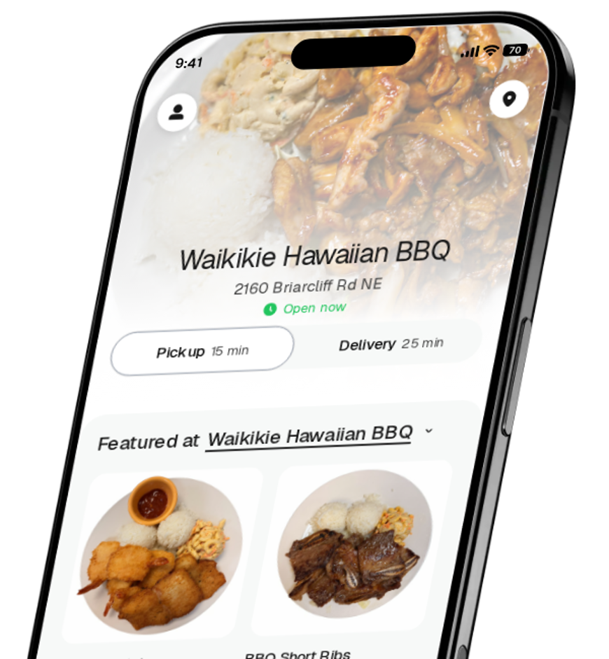 Waikikie Hawaiian BBQ app preview